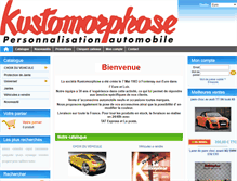 Tablet Screenshot of kustomorphose.com